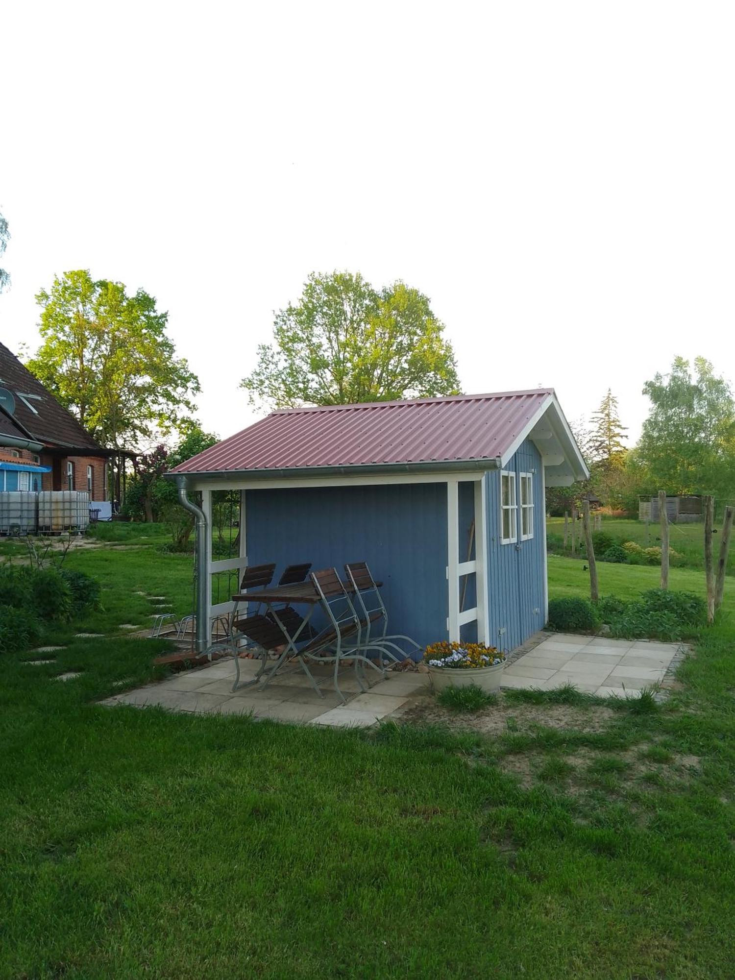 Huette Kroetenhof, Radfahrer Uebernachtung Barforde Exterior photo